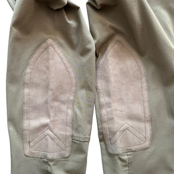 Ariat All Circuit Breeches Women's 36L  Tan Horse riding pants barn equestrian - Picture 9 of 16